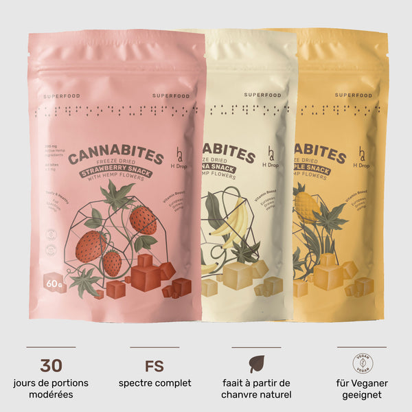 Cannabites - Un paquet pour tous les goûts (60pc x3)
